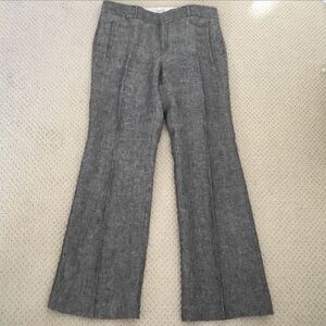 Banana Republic gray linen pants (size 12).